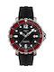 Tissot Seastar 1000 Powermatic 80 Ανδρικό Ρολόι με Μαύρο Καουτσούκ Λουράκι