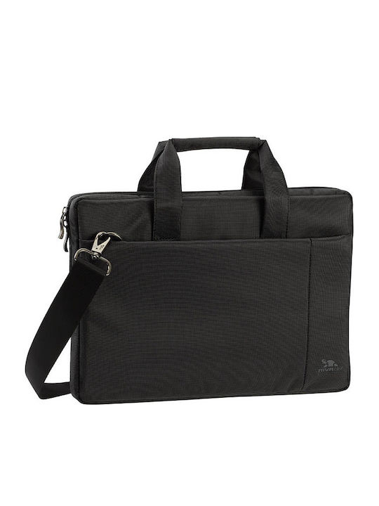 Rivacase Central 8221 Tasche Schulter / Handheld für Laptop 13.3" in Schwarz Farbe