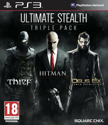 Ultimate Stealth Triple Pack (Thief/Hitman Absolution/Deux Ex) Ultimate Edition PS3 Game