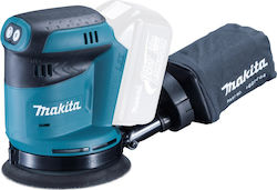 Makita Solo Battery Powered Eccentric Sander 123mm Battery 18V with Speed Control and with Suction System