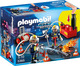 Playmobil Stadt Aktion Feuerwehrleute mit Wasserpumpe für 5-10 Jahre