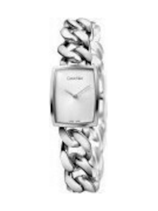 Calvin Klein Amaze Ladies Three Hands Stainless Steel Bracelet K5D2M126 Skroutz.gr