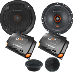 Cadence Car Speaker Set QRS6K2 Separate 6.5" with 85W RMS (2 Way) H-QRS6K2