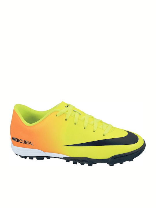 Nike MERCURIAL VORTEX Kids Turf Soccer Shoes Ye...