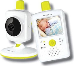 Alcatel Ασύρματη Ενδοεπικοινωνία Μωρού Baby Link 500 με Κάμερα & Οθόνη 2.4" με Αμφίδρομη Επικοινωνία & Νανουρίσματα