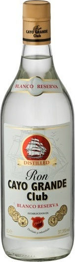 Cayo Grande Club Blanco Reserva Rum 37,5% 1000ml