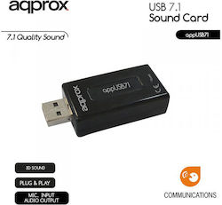 Approx USB71 External USB 7.1 Sound Card