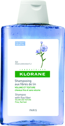 Klorane Flax Fiber Shampoos Volume for Fragile, Αντι-Θραύση Hair 400ml