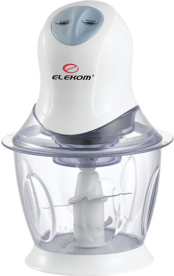 Elekom EK-210D Multi Mini Chopper 300W mit Behälter 1,2l Weiß