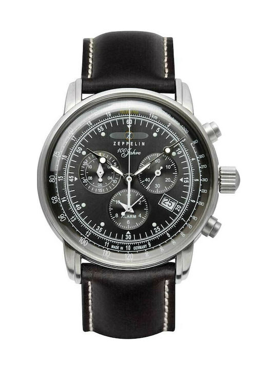 Zeppelin Men's Watch 42mm Chronograph Battery w...