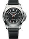 Victorinox I.n.o.x Мъжки Часовник 43mm На Батерия С Черна Каучукова Каишка