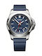 Victorinox Watch Battery with Blue Rubber Strap