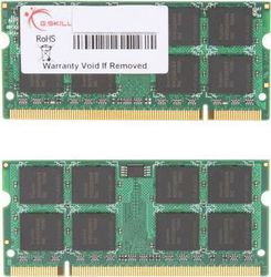 G.Skill 8GB DDR3 RAM cu 2 module (2x4GB) și Viteză 1600 pentru Laptop