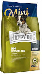 Happy Dog Mini Neuseeland 4kg Hrană Uscată fără Gluten pentru Câini Adulți de Rase Mici cu Miel și Orez