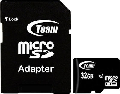 TeamGroup microSDHC 32GB Class 10 U1 High Speed με αντάπτορα