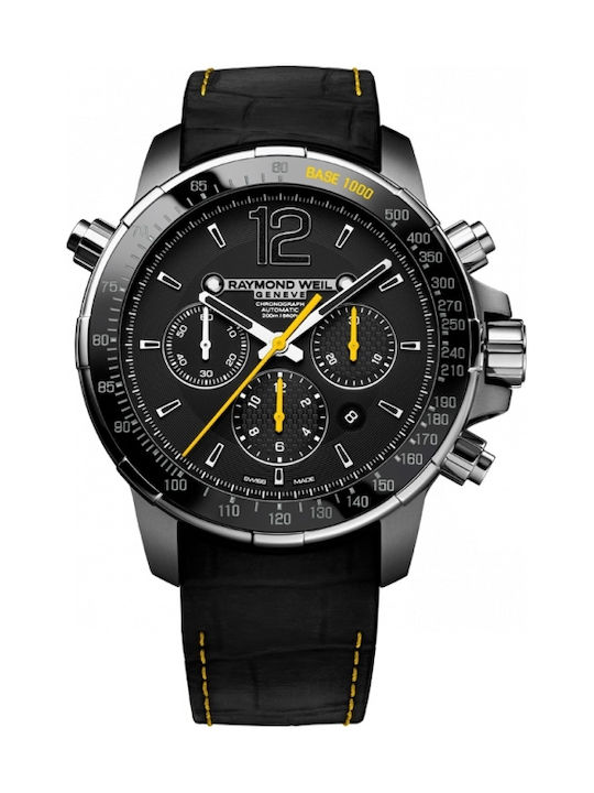 Raymond Weil Watch Automatic with Leather Strap