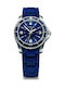 Victorinox Watch with Blue Rubber Strap