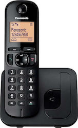 Panasonic KX-TGC210 Ασύρματο Τηλέφωνο με Aνοιχτή Aκρόαση Μαύρο