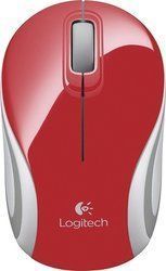 Logitech M187 Magazin online Mini Mouse Roșu