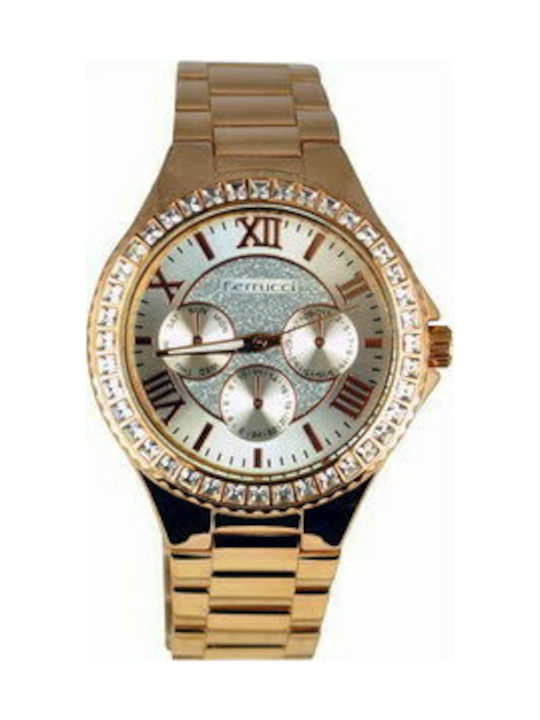 Ferrucci Watch with Gold Metal Bracelet