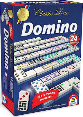 Schmidt Spiele Board Game Domino for 1+ Players 7+ Years 49207 (EN)