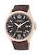 Citizen Uhr Eco - Antrieb mit Braun