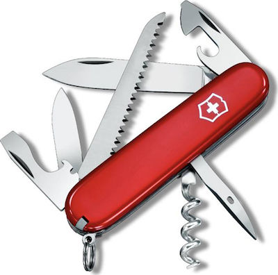 Victorinox Camper Schweizer Taschenmesser mit Klinge aus Rostfreier Stahl
