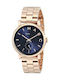 Marc Jacobs Watch Chronograph with Pink Gold Metal Bracelet