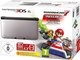 Nintendo 3DS XL Silver and Black & Mario Kart 7