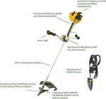 Texas BCP 4300 Two-Stroke Gasoline Brush Cutter Shoulder / Hand 9.8kg