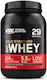 Optimum Nutrition Gold Standard 100% Whey Proteină din Zer cu Aromă de Ciocolată dublă bogată 908gr