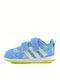 Snice 3 Παιδικά Sneakers με Σκρατς Γαλάζια