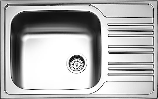 Fortinox Valley 25105 Drop-In Inox Μ78xΠ50см сребърен