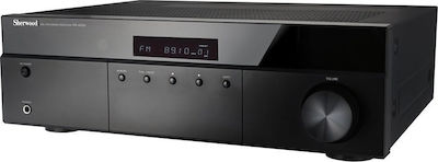 Sherwood Ολοκληρωμένος Ενισχυτής Hi-Fi Stereo RX-4208 100W/8Ω Μαύρος