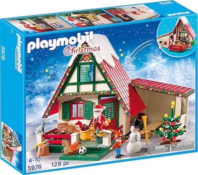 Playmobil Weihnachten Santa's Home für 4-10 Jahre