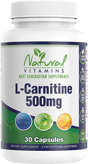 se puede tomar l carnitina sin hacer ejercicio Natural Vitamins L-Carnitine 500mg Natural 30 caps