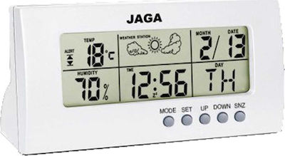 Jaga H205A Digital Weather Station Tabletop White