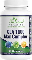 Natural Vitamins CLA 1000 Max Complex 60 tabs