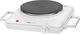 Clatronic Enamel Countertop Single Burner White