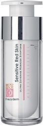 Frezyderm Sensitive Red Skin CC Κρέμα Προσώπου Ημέρας με SPF30 για Ευαίσθητες Επιδερμίδες κατά των Ατελειών & της Ακμής 30ml