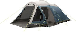 Outwell Camping Tent Tunnel Blue with Double Cloth 4 Seasons for 5 People