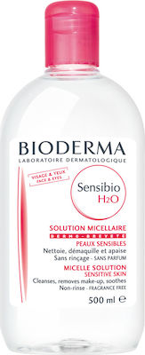 Bioderma Micellar Water Ντεμακιγιάζ Sensibio H2O για Ευαίσθητες Επιδερμίδες 500ml