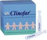Omega Pharma Clinofar Αμπούλες Φυσιολογικού Ορού για Βρέφη και Παιδιά 30τμχ 5ml