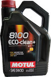 Motul 8100 Eco-clean Car Lubricant 5W-30 5lt