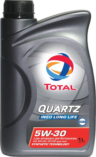 Total Quartz Ineo Long LIfe Συνθετικό Λάδι Αυτοκινήτου 5W-30 1lt