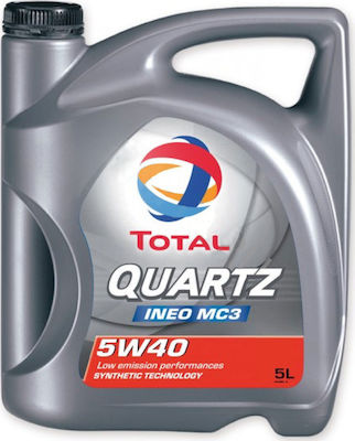 Total Quartz Ineo MC3 Synthetic Car Lubricant 5W-40 C3 5lt