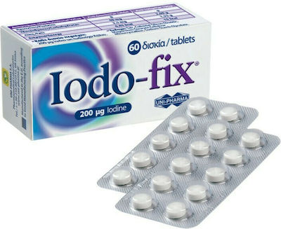 Uni-Pharma Iodo Fix 200 μg 60 ταμπλέτες