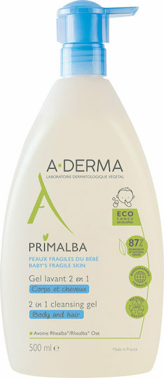 A-Derma Cleansing Gel 500ml with Pump