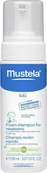 Mustela Foam Shampoo for Newborns 150ml with Pump