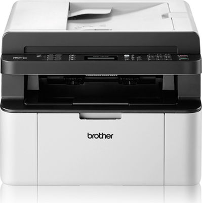 Brother MFC-1910W Black and White All In One Laser Printer with WiFi and Mobile Printing